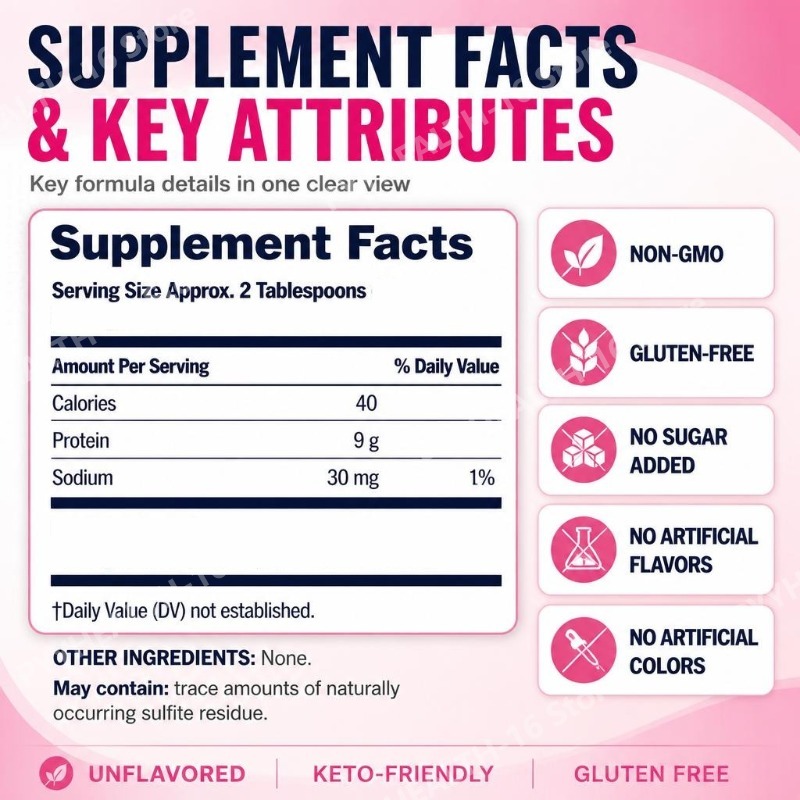 Bubuk Peptida Kolagen dari Sap - Collagen Peptide Powder ulasan dan harga