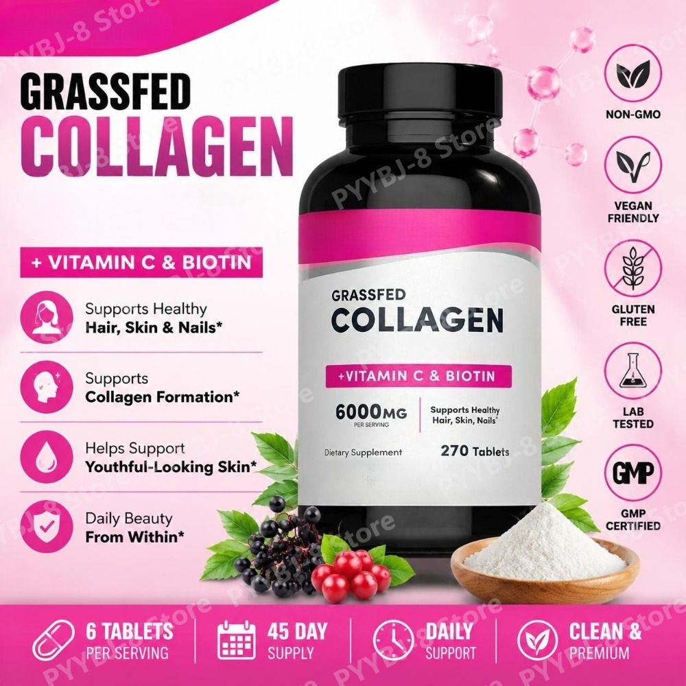 Tablet Kolagen 6000mg dengan V - Collagen Peptide Powder ulasan dan harga