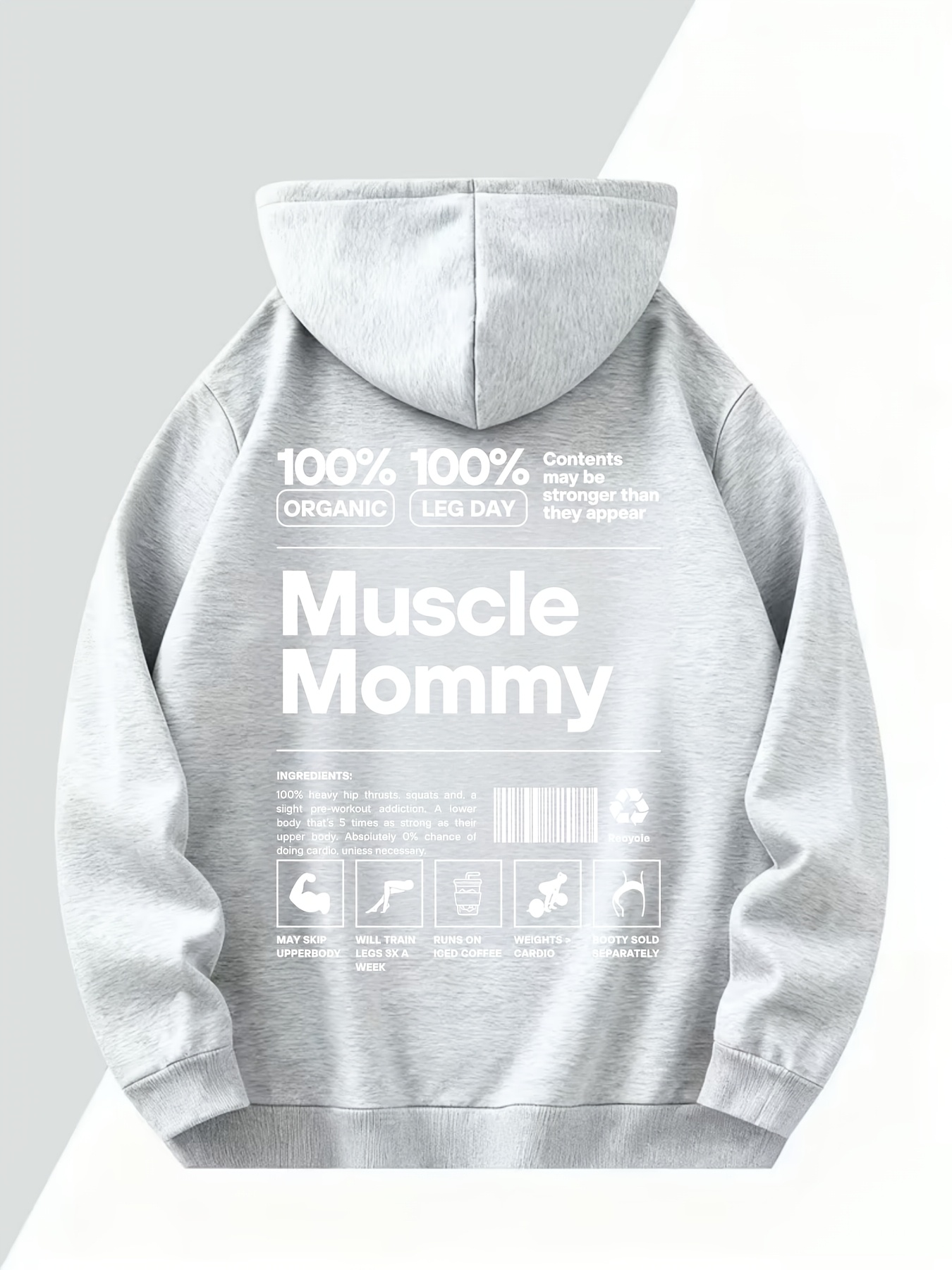 Sweatshirt Berkerudung Pria Fi - T Nutrition Fitness ulasan dan harga
