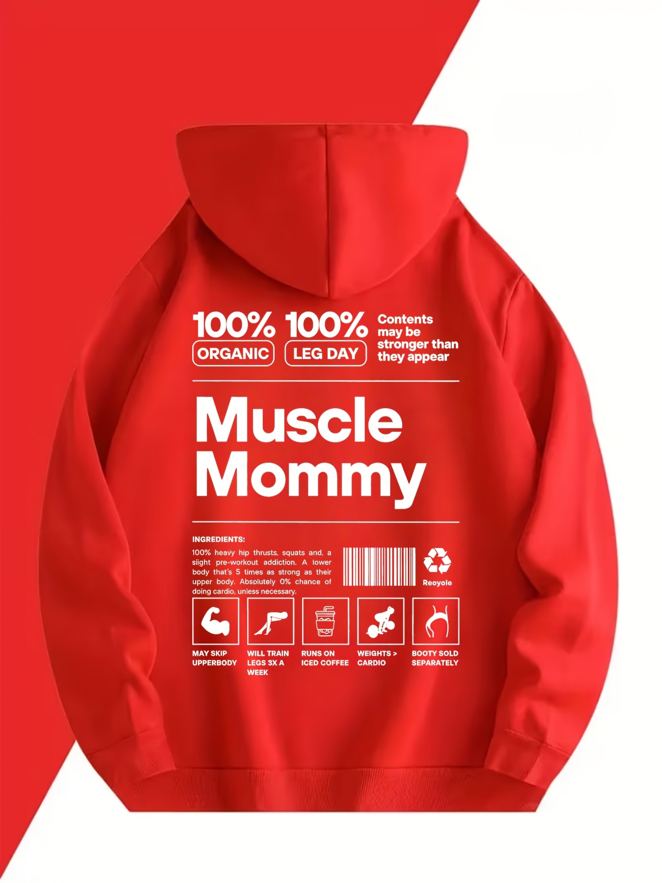 Sweatshirt Berkerudung Pria Fi - T Nutrition Fitness ulasan dan harga